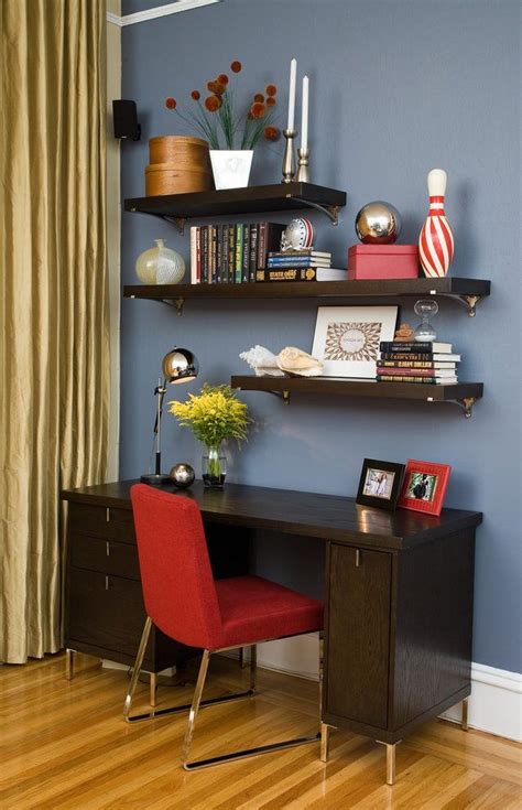 metal wall box shelves|wall mounted shelves above desk.